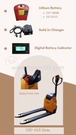 Lithium Battery Electric Pallet Truck Johor Bahru