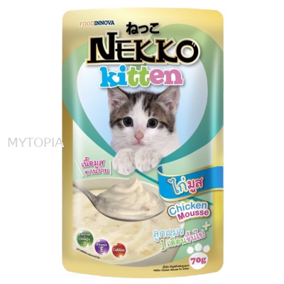 NEKKO KITTEN POUCH CHICKEN MOUSSE 70G