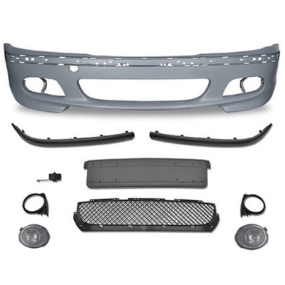 E46 4/2D M-TEK Front Bumper W/Fog Lamp