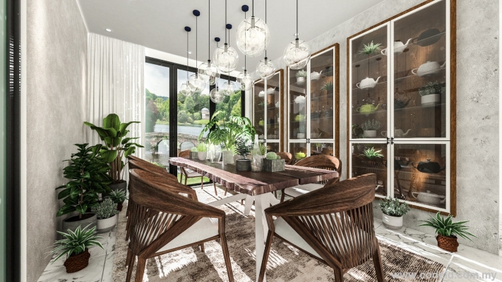 Dining Area Interior Design Penang