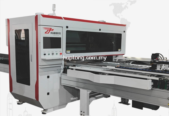 TUODIAO T-E8DAL-EX CNC SIX SIDED DRILLING MACHINE CONNECTION MACHINETHREE BORING HEAD+AUTOMATIC TOOL CHANGE+5 TOOL MAGAZINES