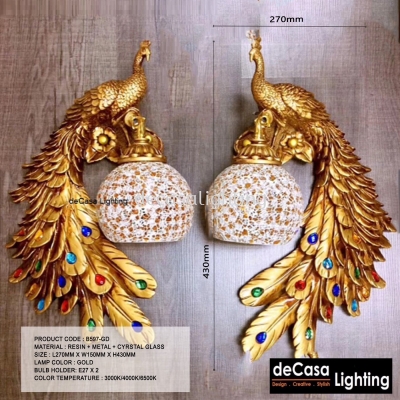 Wall Light (B597-GD)