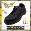  SPANNER Anti Slip Anti Smash Safety Shoes-SP-96-68- BLACK Colour BRANDED Men and Ladies Safety Boots.