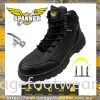  SPANNER Anti Slip Anti Smash Safety Shoes-SP-96-66- BLACK Colour BRANDED Men and Ladies Safety Boots.