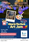 Glow in The Dark ART JAM Adult Art & Craft Class Arts and Crafts