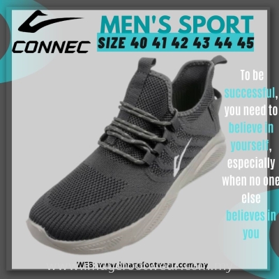 CONNEC Men Sport Shoes CS-88-8381- GREY Colour