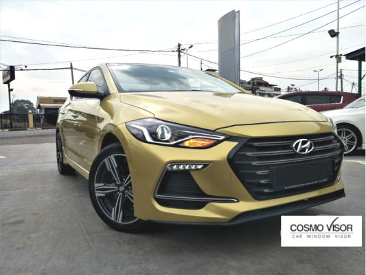 HYUNDAI ELANTRA 2017 - 2021 = COSMO DOOR VISOR