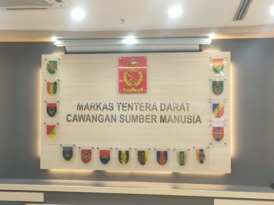 Markas Tenteka Darat Cawangan Sumber Manusia - Arcylic Poster Frame - Kuala Lumpur