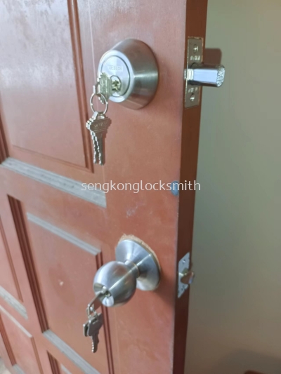 replace main door lock 