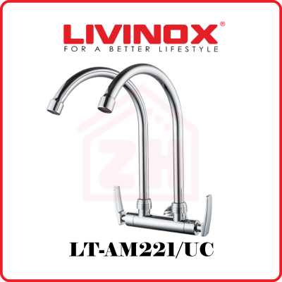 LIVINOX Wall-Mounted Kitchen Tap LT-AM221/UC