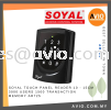 SOYAL Door Access Control Touch Panel Keypad Reader Range 10 - 15CM 3000 Users Black Color Support AR716EV AR725 SOYAL