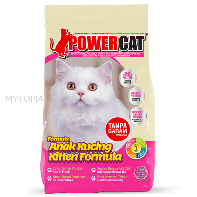 POWER CAT KITTEN FISH & CHICKEN 1.2KG