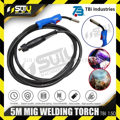 TBI 150 / TBI-150 5M MIG Welding Torch (Blue)