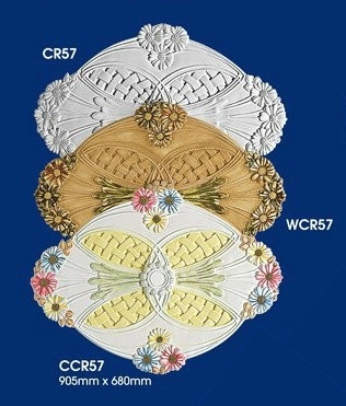 Plaster Ceiling Dome : CR57 WCR57 CCR57