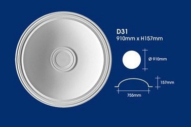 Plaster Ceiling Dome : CD31