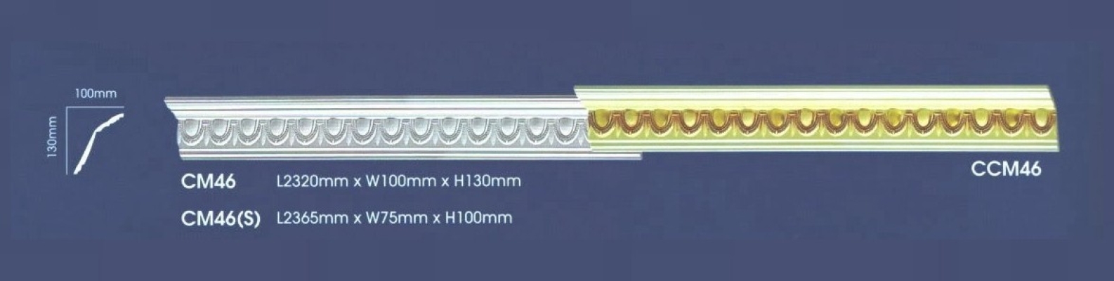 Colorful Cornice : CM46 CCM46 CM46S