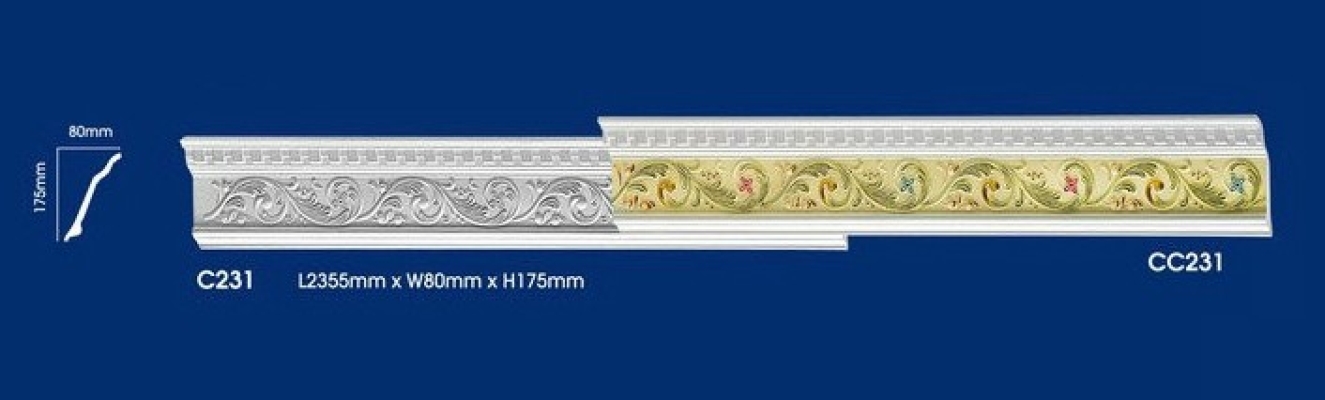 Colorful Cornice : C231 CC231