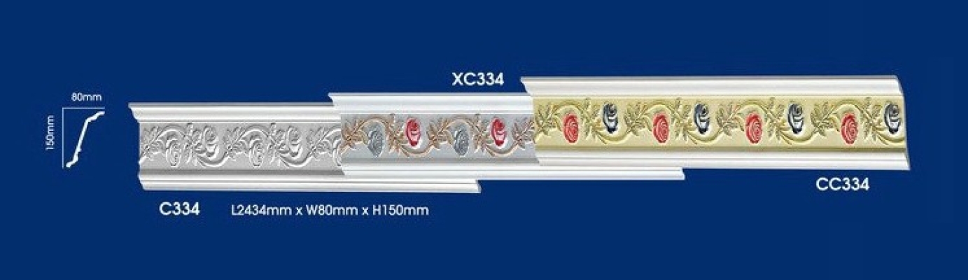 Colorful Cornice : C334 XC334 CC334