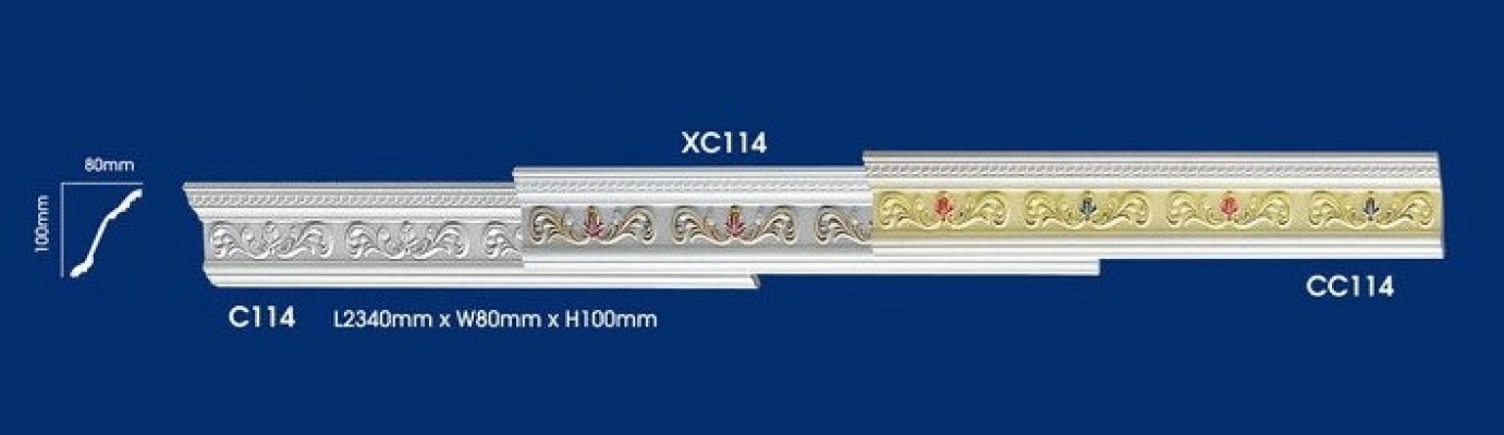 Colorful Cornice : C114 XC114 CC114