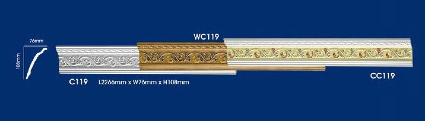 Cornice Warna-warni : C119 WC119 CC119