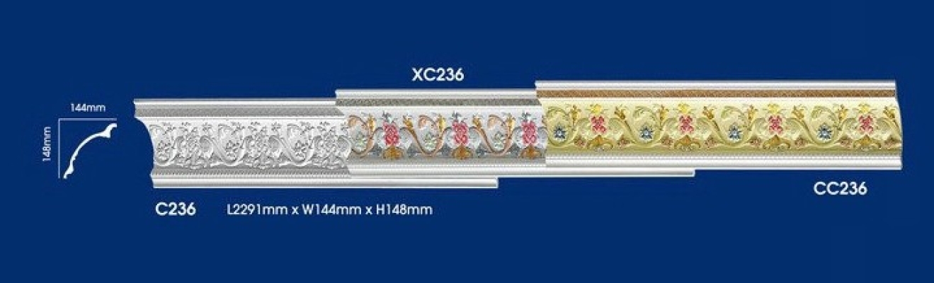 Cornice Warna-warni : C326 XC236 CC236