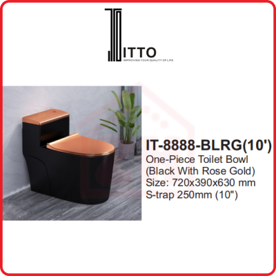 ITTO Water Closet IT-8888-BLRG(10")