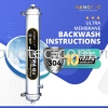 Nanotec Ultra Membrane Backwash Instructions Nanotec Product Instructions Guide