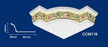 Cornice Corner Warna-warni : CCM11B