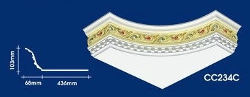 Colorful Cornice Corner : CC234C