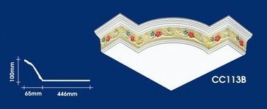 Colorful Cornice Corner : CC113B