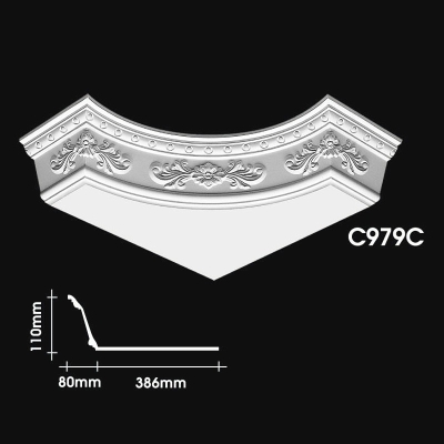 Plain Cornice Corner : C979C