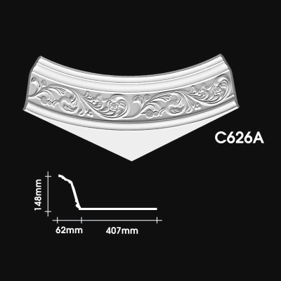 Plain Cornice Corner : C626A