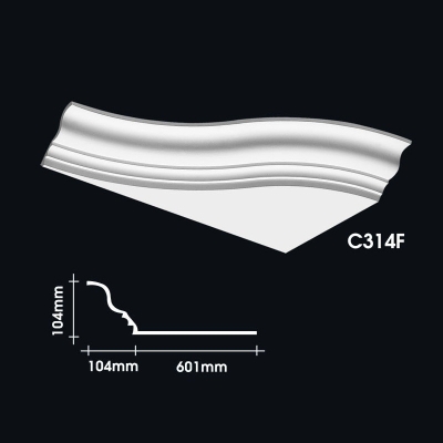 Cornice Corner Warna Kosong : C314F