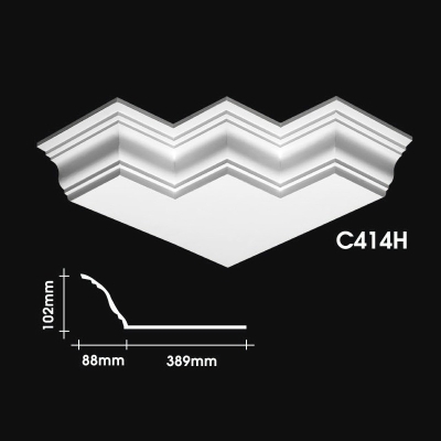 Plain Cornice Corner : C414H