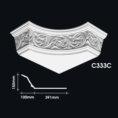 Plain Cornice Corner : C333C