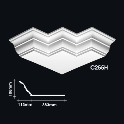 Plain Cornice Corner : C255H