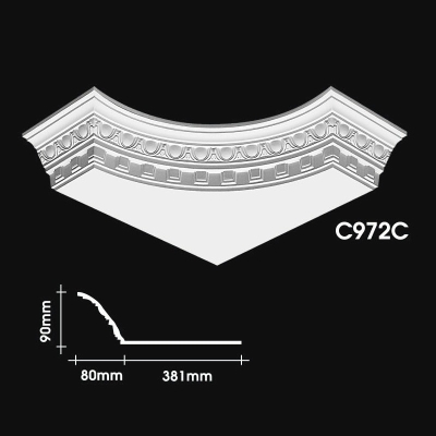 Plain Cornice Corner : C972C