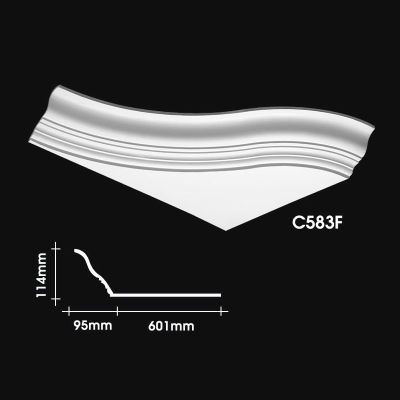 Plain Cornice Corner : C583F