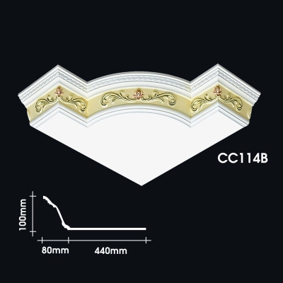 Color Cornice Corner : CC114B