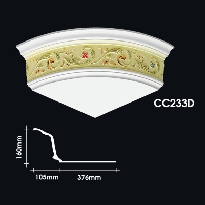 Color Cornice Corner : CC233D