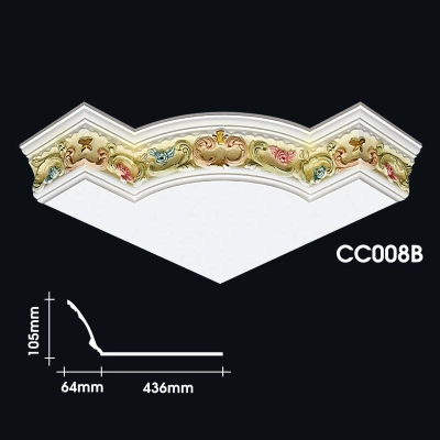 Color Cornice Corner : CC008B