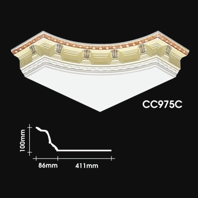 Color Cornice Corner : CC975C