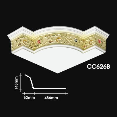 Color Cornice Corner : CC626B