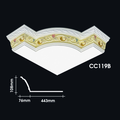 Color Cornice Corner : CC119B