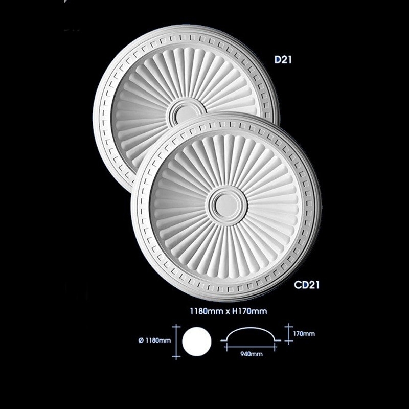 Ceiling Dome : D21 CD21 Dome Plaster Ceiling Choose Sample / Pattern Chart