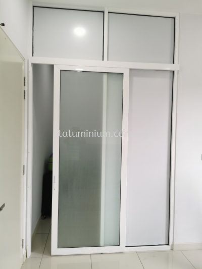 Hanging sliding doors + fix panel @Jalan Sierra 12/6,Sierra 12, Bandar 16 Sierra, Puchong 