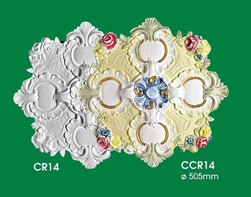 Ceiling Center Rose : CR14 CCR14