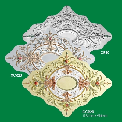 Ceiling Center Rose : CR20 XCR20 CCR20