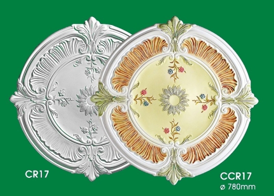 Ceiling Center Rose : CR17 CCR17