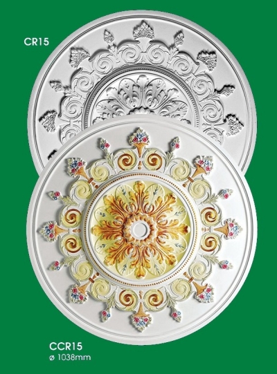 Ceiling Center Rose : CR15 CCR15